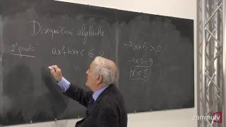 Corso zero di matematica passiamo agli esercizi  Unità 10  Disequazioni algebriche [upl. by Tupler]