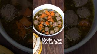 Kibbeh SoupMediterranean Meatball Soup Perfect for Fall🍁 onepotmeal syrian arabic uticany [upl. by Hesta980]