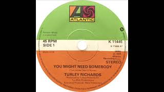 Turley Richards  You Might Need Somebody [upl. by Gerhardine]