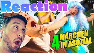 Julien Bam MÄRCHEN in Asozial 4 Reaction [upl. by Aicargatla]