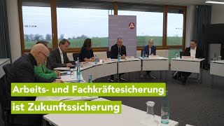 20 Arbeitsmarktfrühstück in Schwerin zeigt stabilen Arbeitsmarkt in MV [upl. by Ecirum]