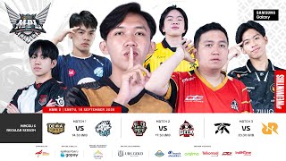 🔴 LIVE  MPL ID S14  Regular Season Hari 2 Minggu 6  Bahasa Indonesia [upl. by Packton]