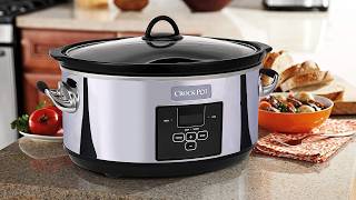 CrockPot 7 Quart Programmable Slow Cooker  Best slow cooker for family meals  Best Slow cooker [upl. by Beare37]