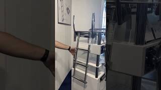 See the series 2201 swim ladder from Gineico Marine in action [upl. by Nileuqaj]