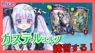 【シャドバ】カステルエルフ ランクマ配信 2 新人Vtuber】 [upl. by Ahsinned]