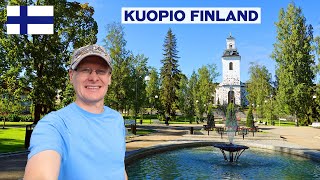 KUOPIO FINLAND  A City in the Lakes 🇫🇮 [upl. by Oludoet]