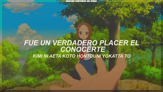 Karakai Jouzu no Takagi san Movie  Kimi ni Todoke Sub Español『AMV』 [upl. by Ydnagrub]