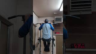 Day 48 of Weighted PullUps Didn’t Match My PR Gave It My All 💪 fitnessjourney strengthtraining [upl. by Onaicul]