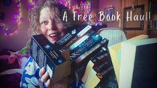 Free Books A Haul A New Bookshelf [upl. by Enibas]