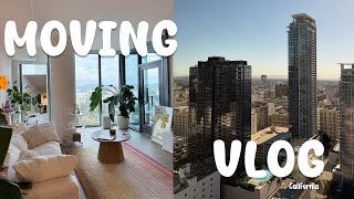 Moving apartment Again ★ California moving vlog pt 1 [upl. by Janene315]