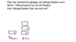 Problemlösning med ekvation [upl. by Serafina126]