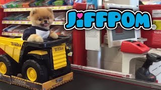 Jiffpom at Target Checkout [upl. by Laenej]