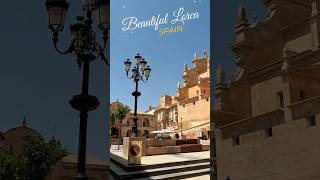 Walking in Plaza de España Lorca Spain  Discovering 500 years of History  Lorca Castle shorts [upl. by Lowry250]