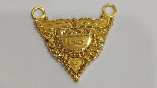 Latest Gold Mangalsutra designs  Latest Gold Mangalsutra Pendants designs [upl. by Nosnevets]