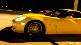 Bolt on C6 Corvette Z06 vs 6766 Mk3 7m Supra HD [upl. by Lirrad510]