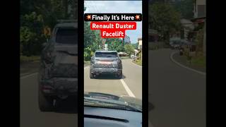 Renault Duster Facelift 2025 Spotted in India renaultduster facelift suv [upl. by Huppert334]