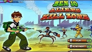 BEN 10  ALIEN KILL ZONE ᴴᴰ  FULL LEVEL BEN10 GAMEPLAY [upl. by Werbel]