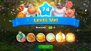 Township LEVEL 74 best design gameplay [upl. by Weissberg183]