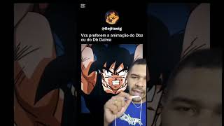 Vocês preferem Dragon ball Daima ou Dragon ball z em animação react dragonballz [upl. by Pincus259]