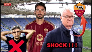 Mats HUMMELS freut sich dass AS ROMA einen neuen Trainer hat  Claudio RANIERI ersetzt Ivan Jurić [upl. by Inaflahk]