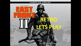 Retro Lets Play of Hex Based Turn Based Strategy Wargame East Front 2 [upl. by Haldis993]