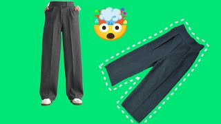 Sewing pants has never been this easy Anyone can sew them You dont even need to know how to sew [upl. by Douville]