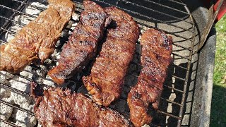 Como MARINAR Carne para Asar  y deliciosas ideas de vegetales para la parrilla [upl. by Jazmin]