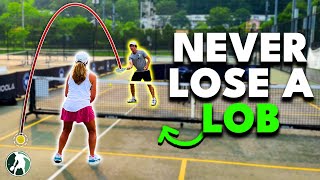 2 Ways You Can Win EVERY Lob You Hit  Pickleball Secrets [upl. by Kinnon]