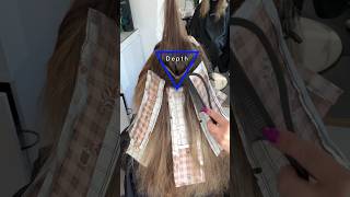 Lived in Blonde Foilayage tutorial balayageeducation hairtransformation haireducation shorts [upl. by Darb]