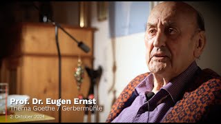 Prof Eugen Ernst – Goethe amp die Gerbermühle [upl. by Blanchette737]