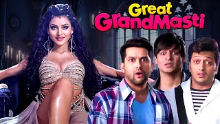 GREAT GRAND MASTI  Full Movie  Urvashi Rautela Riteish Deshmukh Vivek Oberoi  New Comedy Movie [upl. by Anihtyc]