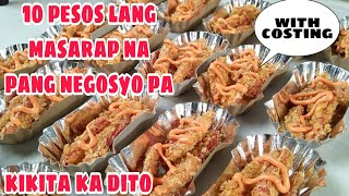 10 Pesos lang Sulit sa Sarap  Patok na Negosyo Street Food  Mapaparami ka sa Sarap  Malaki Kita [upl. by Libre]