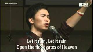 20101024 성령의 비가 내리네 Let it rain  Yesalm Worship Team [upl. by Enaasiali40]