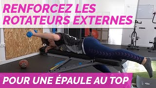 RENFORCEZ VOS ROTATEURS EXTERNES DÉPAULE [upl. by Surtemed]