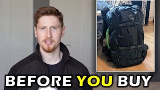 WHY I STOPPED USING IT  OSPREY Farpoint 40L Travel Bag Review [upl. by Michale555]