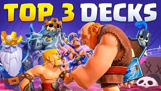 TOP 3 BEST DECKS AFTER THE NEW UPDATE 🏆 [upl. by Howarth]