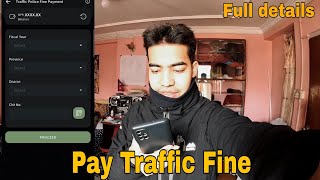 How to pay a traffic fine from esewa Got 500 cheat first time Heading to Satdobato police station [upl. by Hepza684]