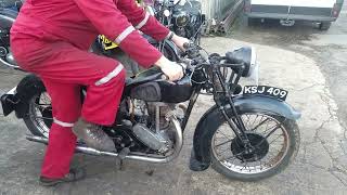 1936 Rudge Special 500cc at Andy Tiernans 07896RUW [upl. by Cryan]