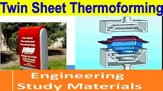 Twin Sheet Thermo Forming Process  PPT  ENGINEERING STUDY MATERIALS [upl. by Aihsel]