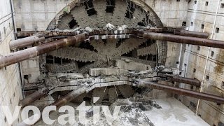 360° Inside The World’s Largest Tunnel Boring Machine [upl. by Morgun276]