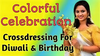 cross dressing festival  diwali or birthday  cross dress story  english [upl. by Gallagher]