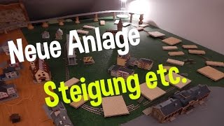 Modellbahn  Neue Anlage Update  Steigung und Mehr Spur N [upl. by Klepac303]