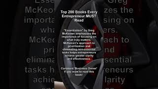 Top Books Every Entrepreneur Must Read 161 [upl. by Lindley945]