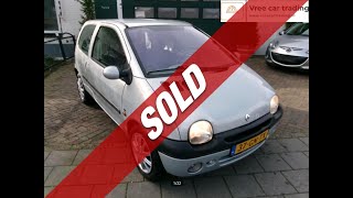 Renault Twingo 12 16V BJ2001 AIRCO NIEUWE APK 176 DKM NAP  SOLD  Vree Car Trading ©Henny Wissink [upl. by Omrelliug931]