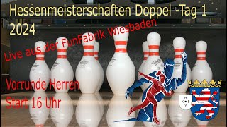 Hessenmeisterschaft Doppel Vorrunde Herren 1600 Uhr [upl. by Cavill349]