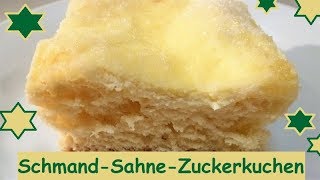 SchmandSahneZuckerkuchen einfach nur ein TRAUM [upl. by Monahon]