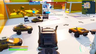 Rockets Vs Cars Giant Ramp Gameplay Season 1  Fortnite [upl. by Frye919]