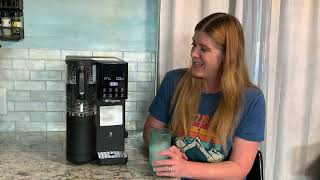 Beatyl countertop reverse osmosis water filtration and purifier system review and demo by Sara [upl. by Irbmac624]