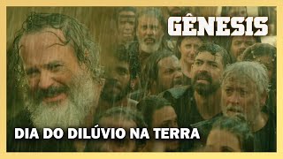 NOVELA GÊNESIS O dilúvio Homens de Enoque tentam entrar na Arca [upl. by Hadik]