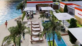 PROJET AUBERGE HOTEL BALNEAIRE Ori Construction entreprise de construction en COTE DIVOIRE [upl. by Graig30]